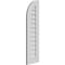 Ekena Millwork Quarter Round Top Left Surface Mount PVC Gable Vent w/ 3-1/2"W x 1"P Standard Frame, 12"W x 42"H GVPQL12X4201SN - alternate 4